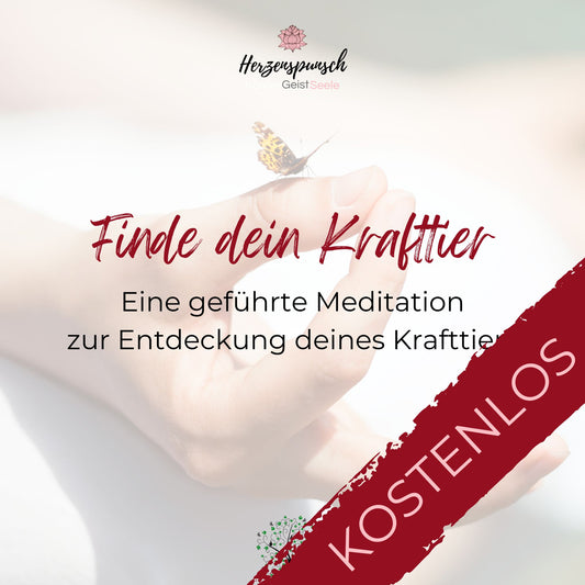 Finde dein Krafttier: Eine geführte Meditation zur Entdeckung deines Krafttiers